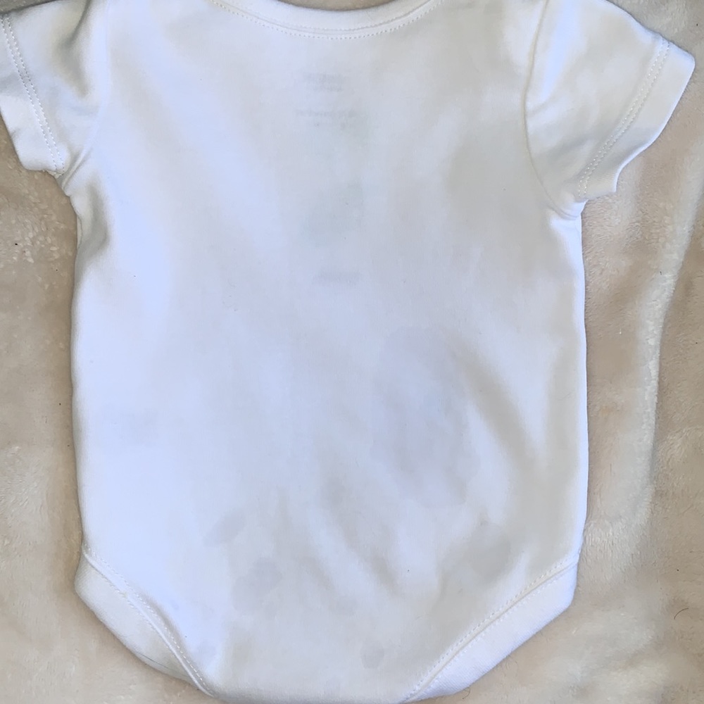 Gymboree Baby 0-3M 2pc Onesie & Leggings Set PEAS EUC - Picture 10 of 11